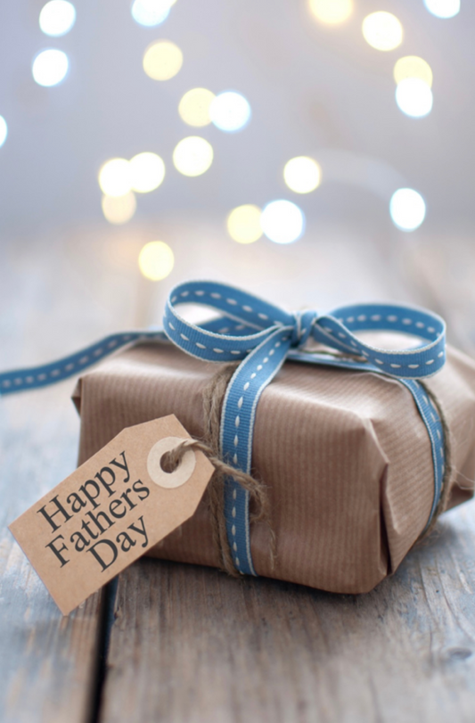 Happy Father’s Day Tag On Gift